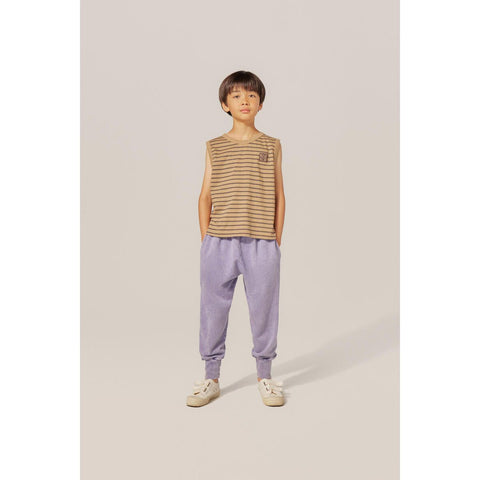 blue washed kids jogging trousers
