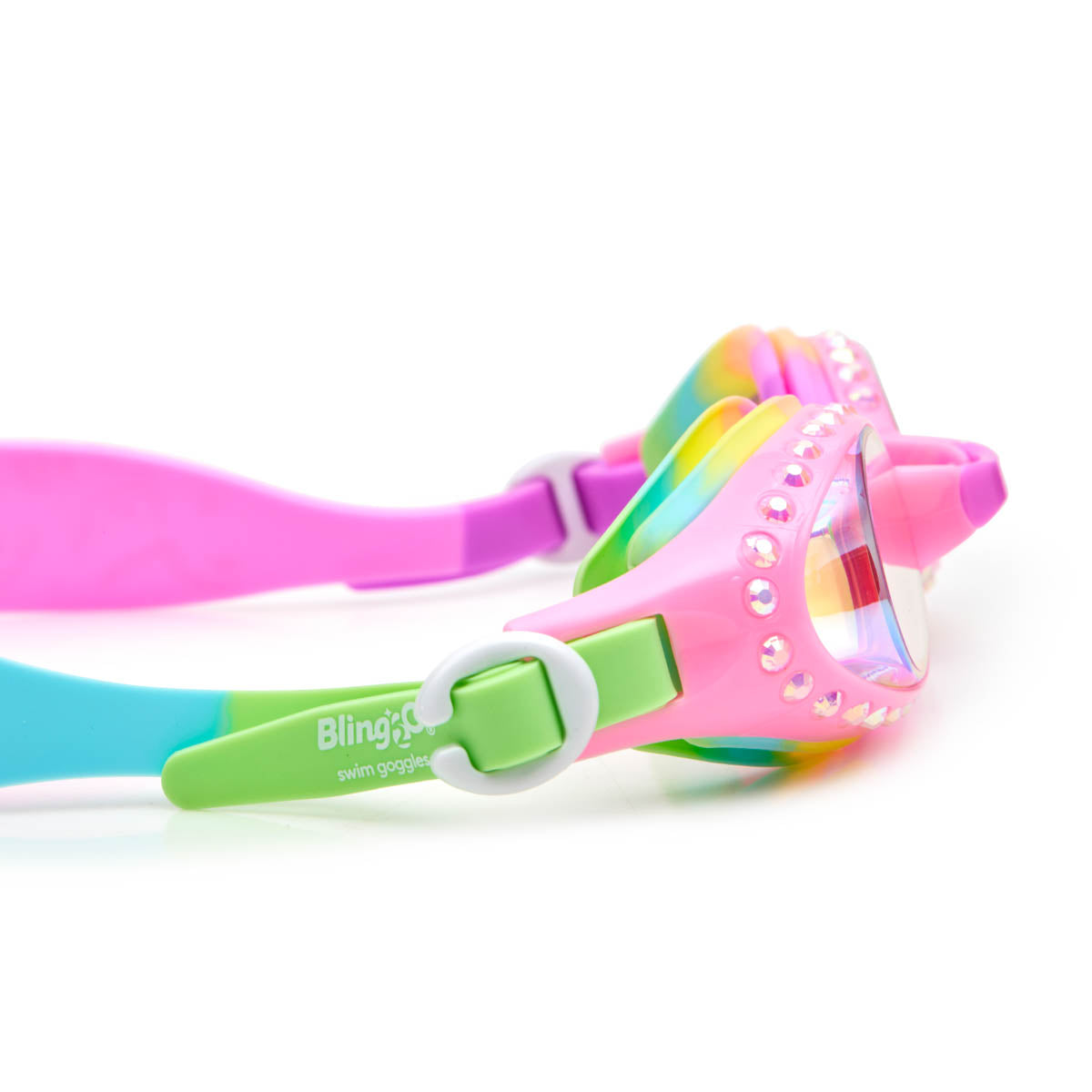 Bubble Bath Pink Bandana Kids' Swim Goggles