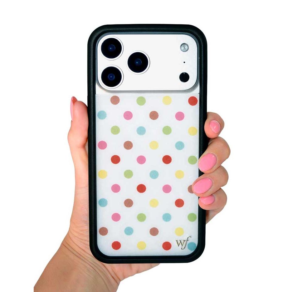 Confetti Polka Dots iPhone Case
