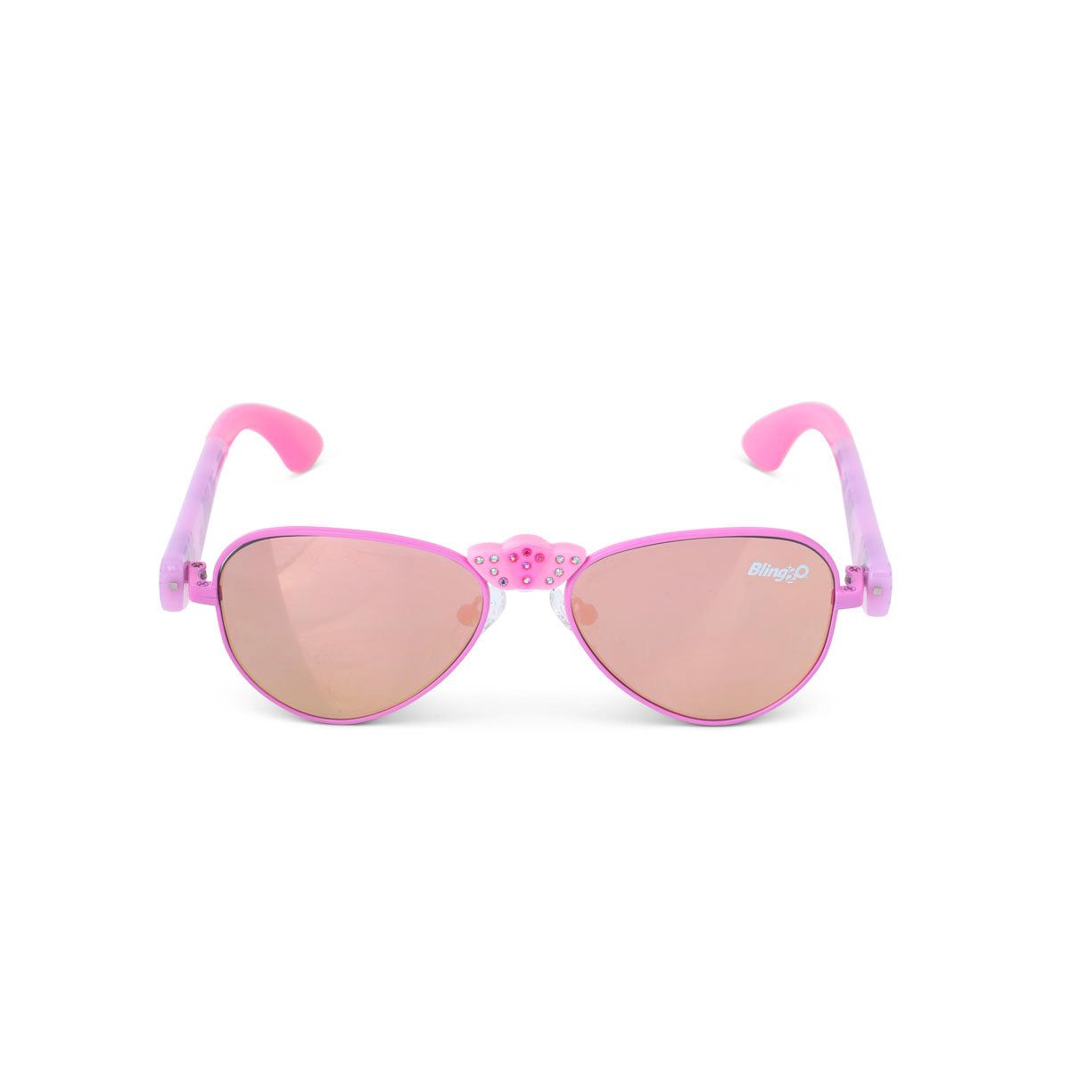 Bright Bubblegum Hampton Beach Kids' Sunglasses