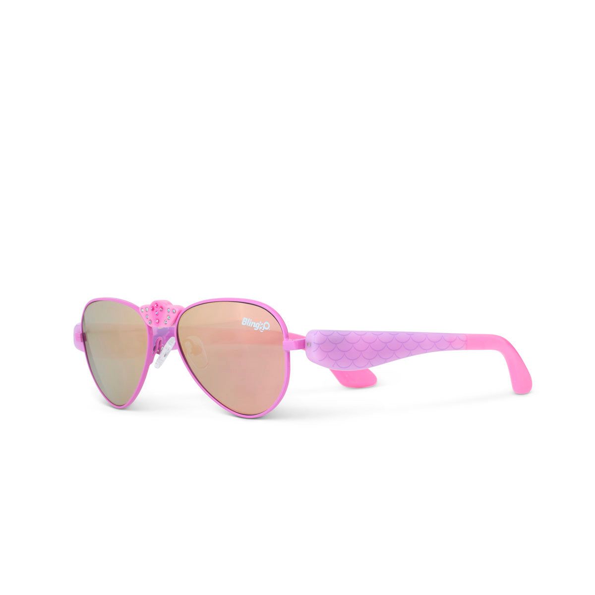 Bright Bubblegum Hampton Beach Kids' Sunglasses