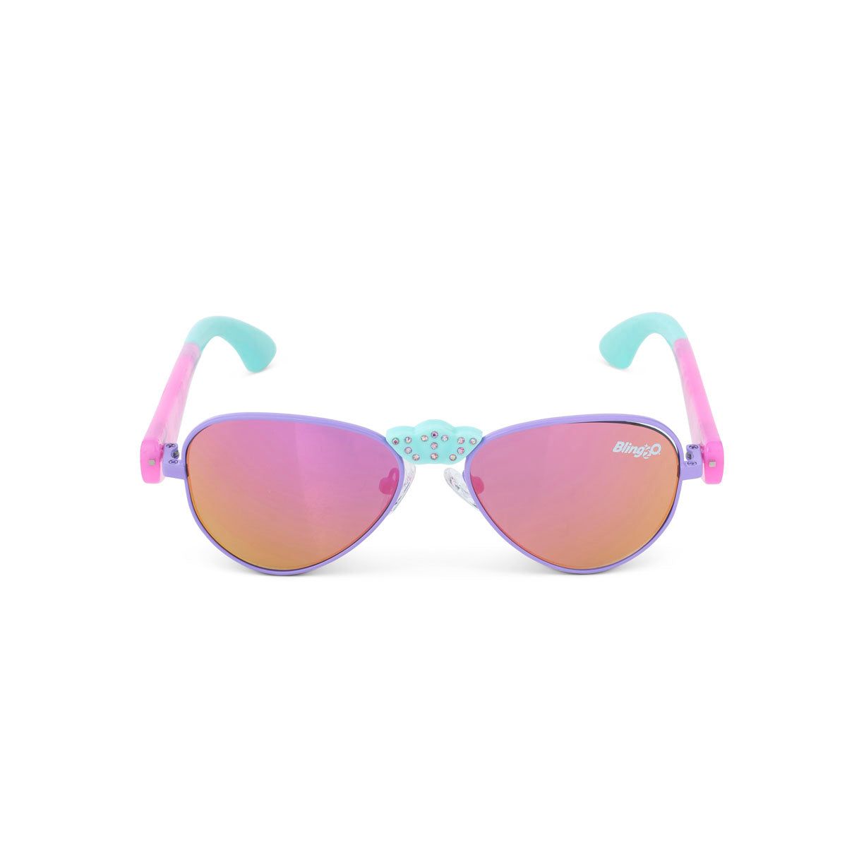 Suntan Turquoise Hampton Beach Kids' Sunglasses