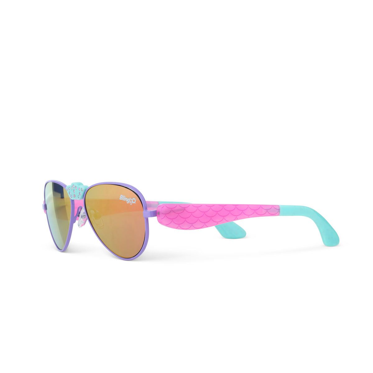 Suntan Turquoise Hampton Beach Kids' Sunglasses