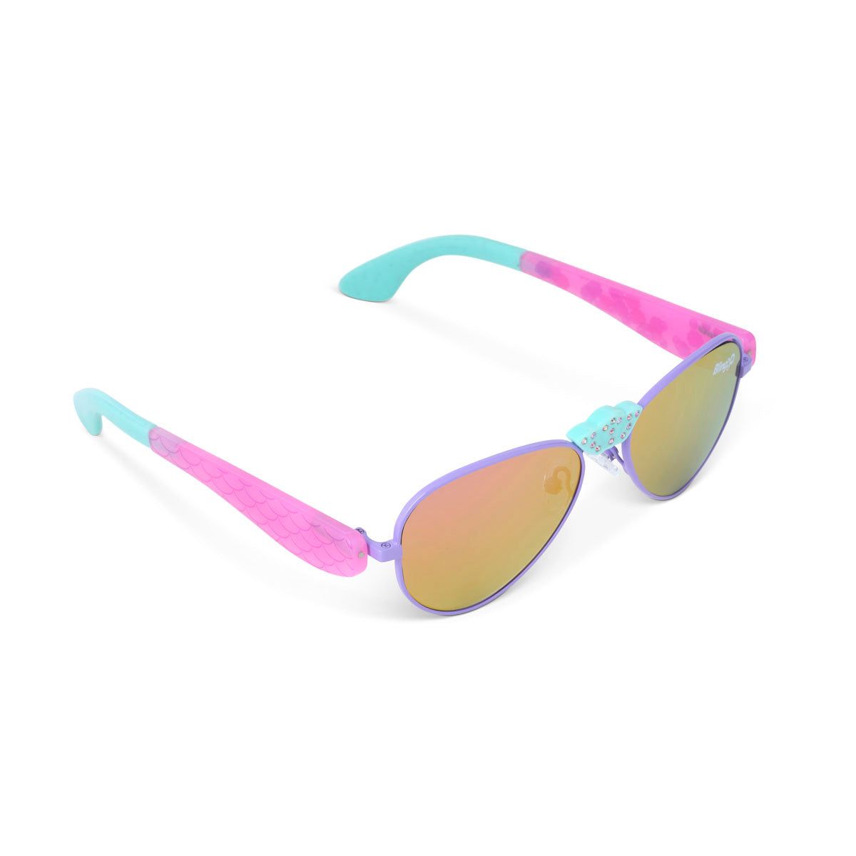 Suntan Turquoise Hampton Beach Kids' Sunglasses