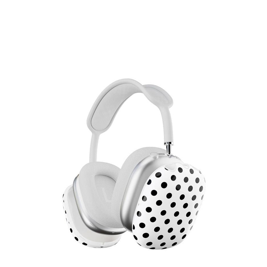 Polka Dot | White and Black Airpod Max Cover