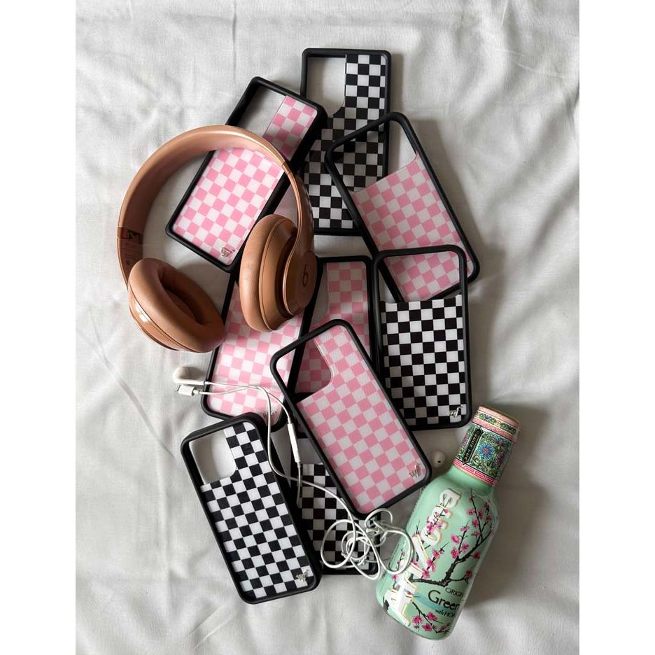 Checkers | Pink Samsung Galaxy Case
