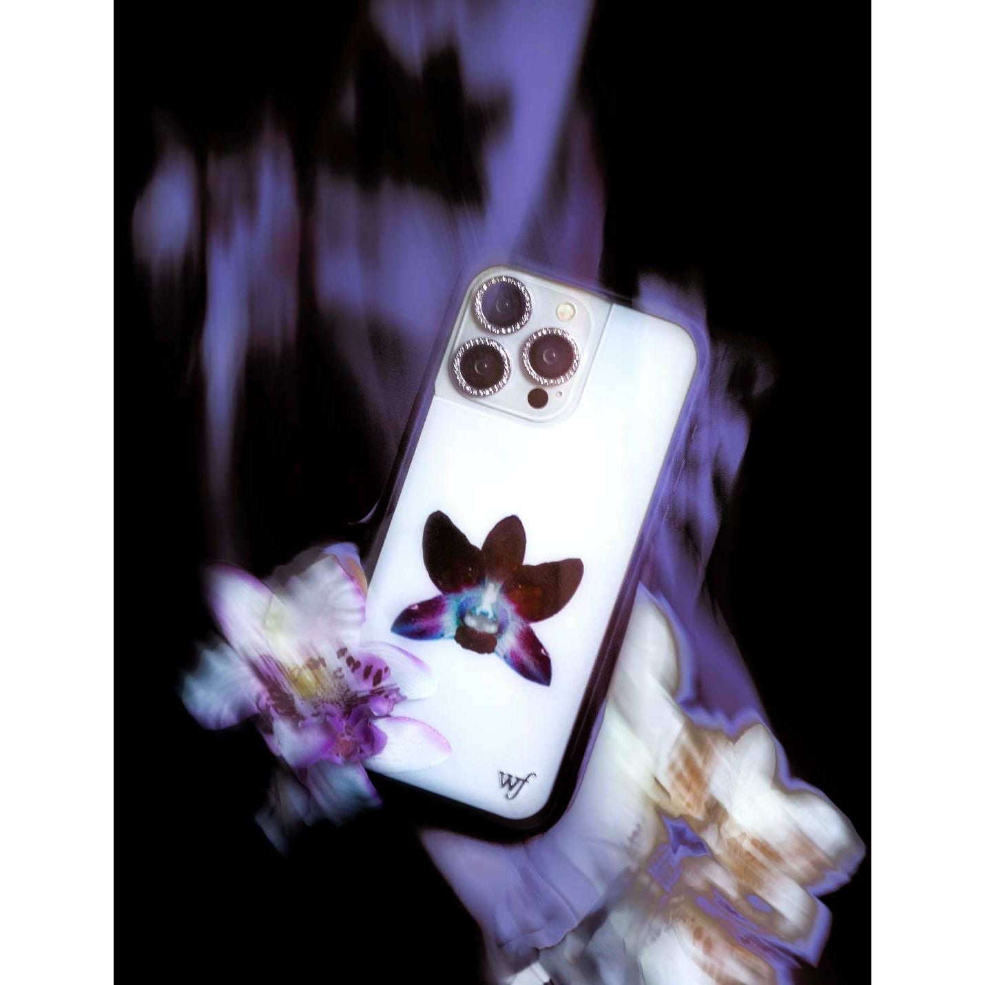 Orchid | White iPhone Case