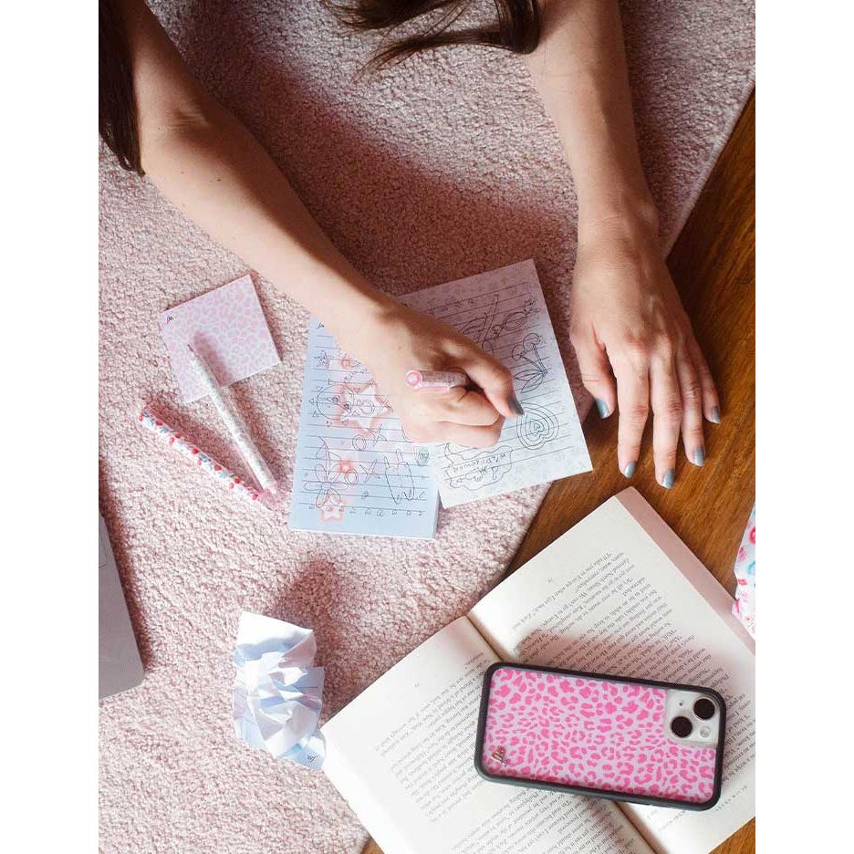 Pink Meow Sticky Notes