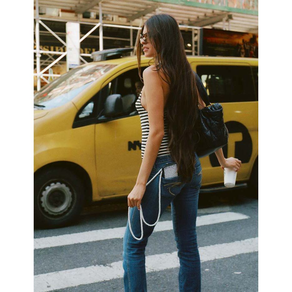 Pearl Crossbody | White