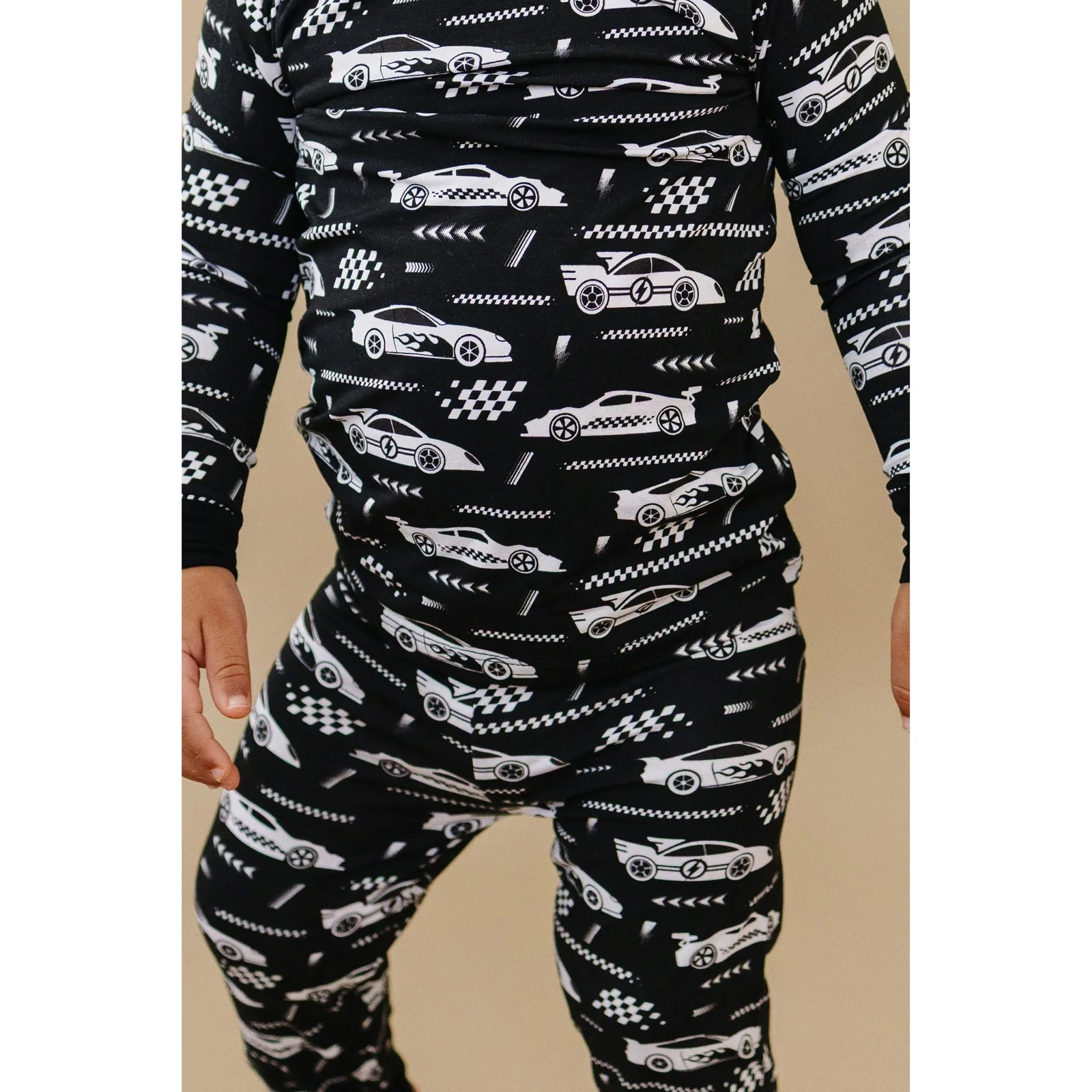 Bamboo Two Piece Set | Race Cars
