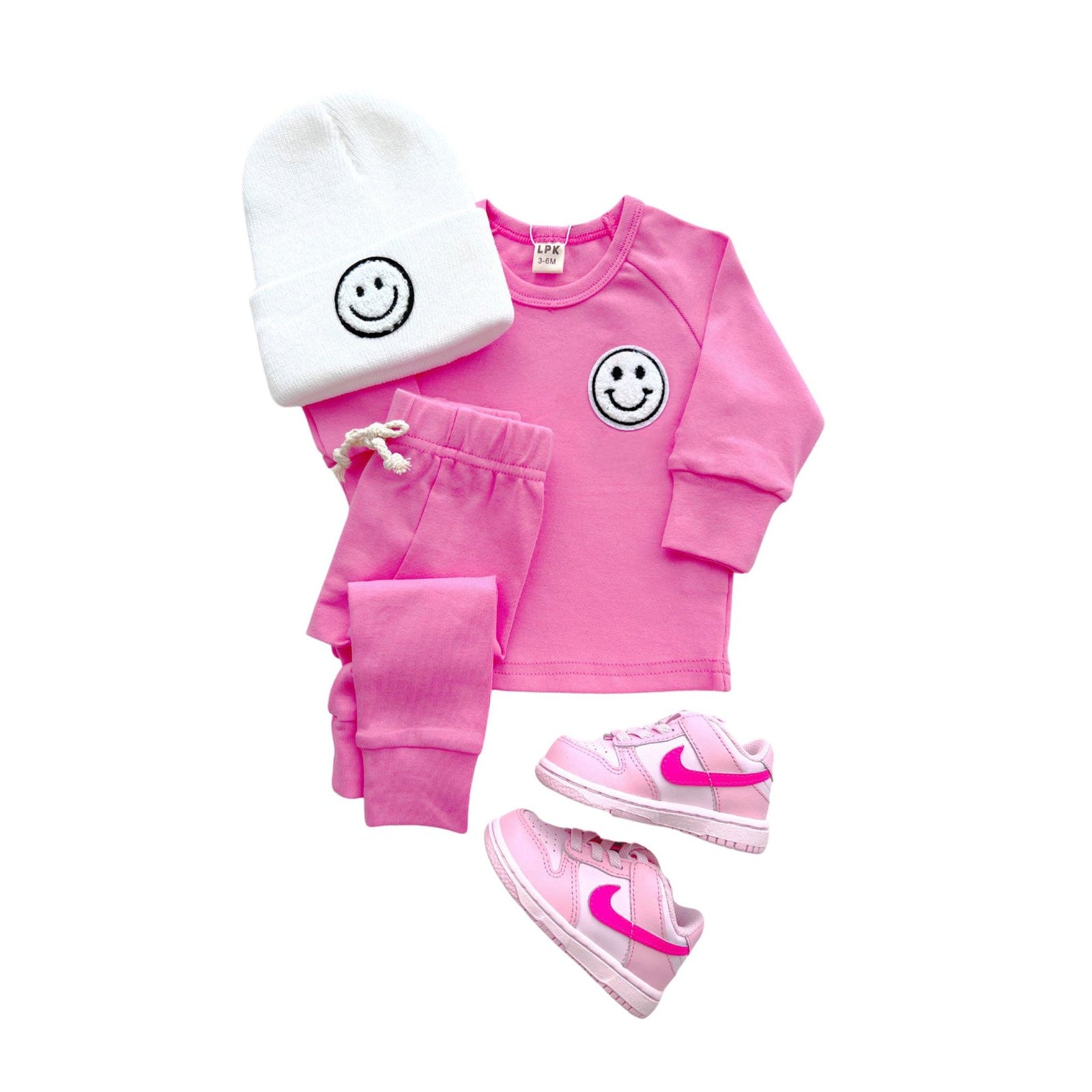 Lounge Set | Smiley Bubble Gum