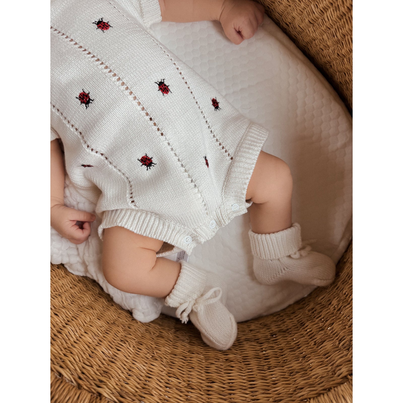 Ladybug Organic Romper