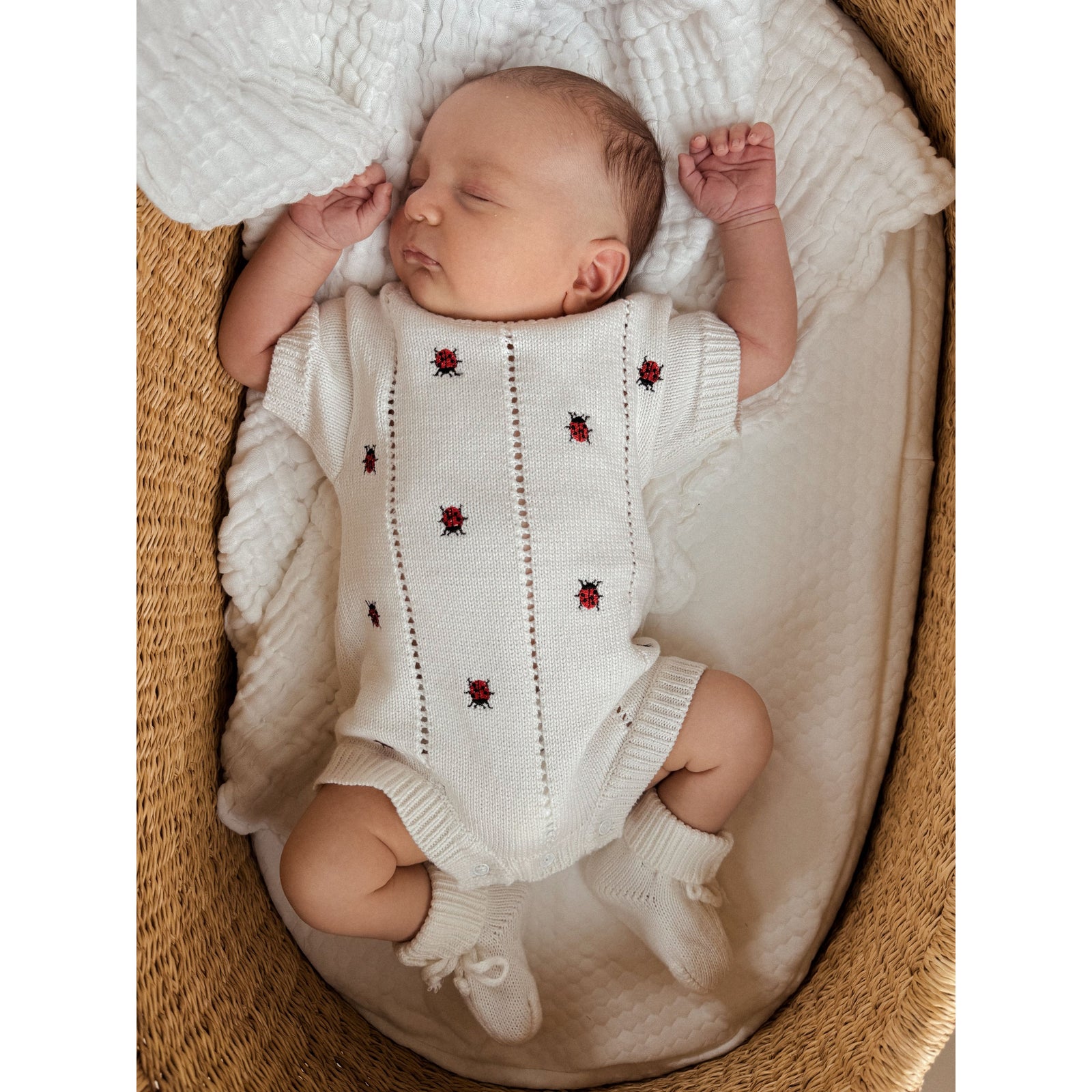 Ladybug Organic Romper