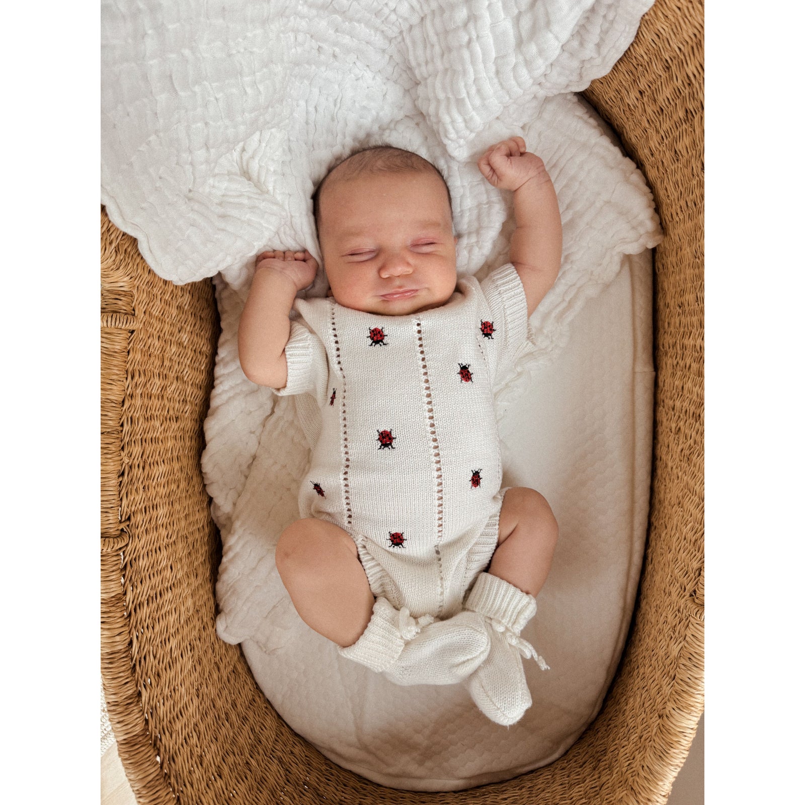 Ladybug Organic Romper