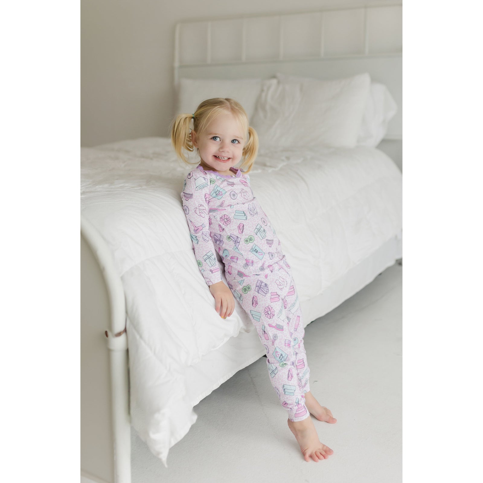 spa long sleeve pajama set