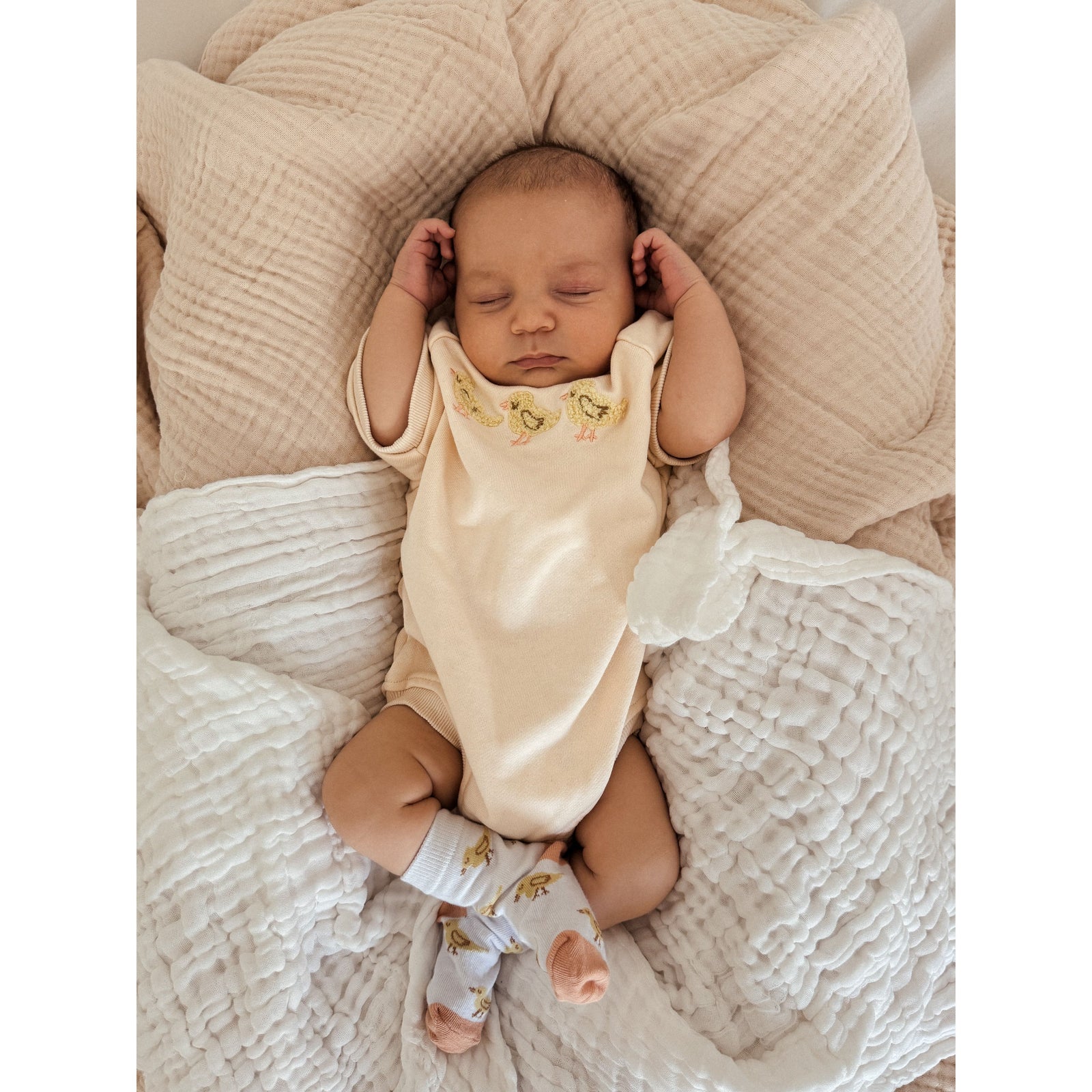 3 Little Ducks Bubble Romper