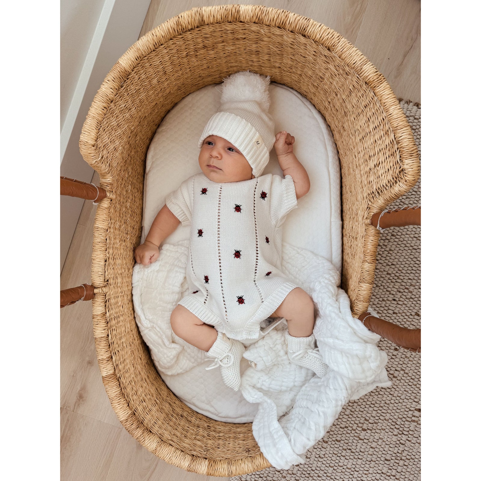 Ladybug Organic Romper