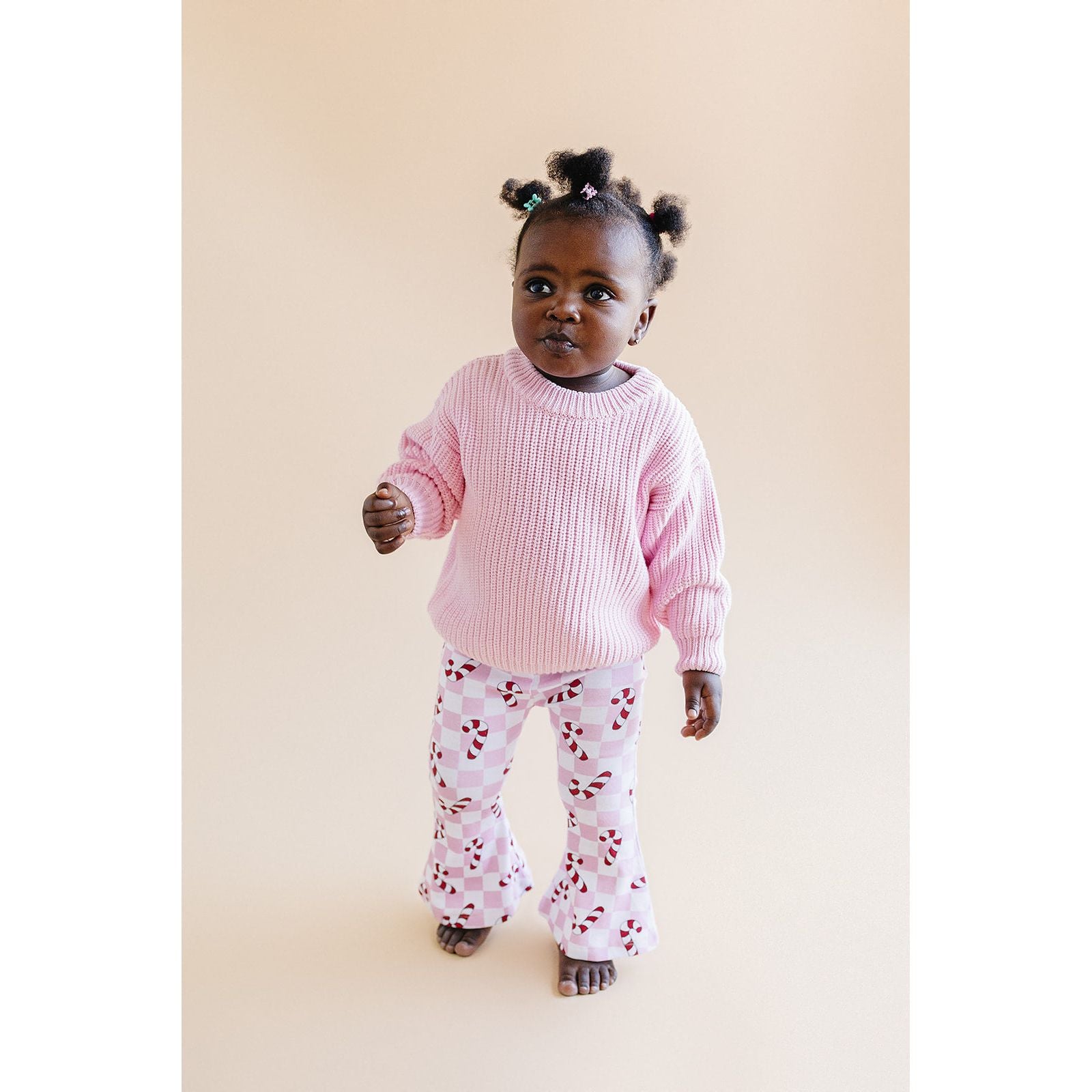 Chunky Knit Sweater | Pink