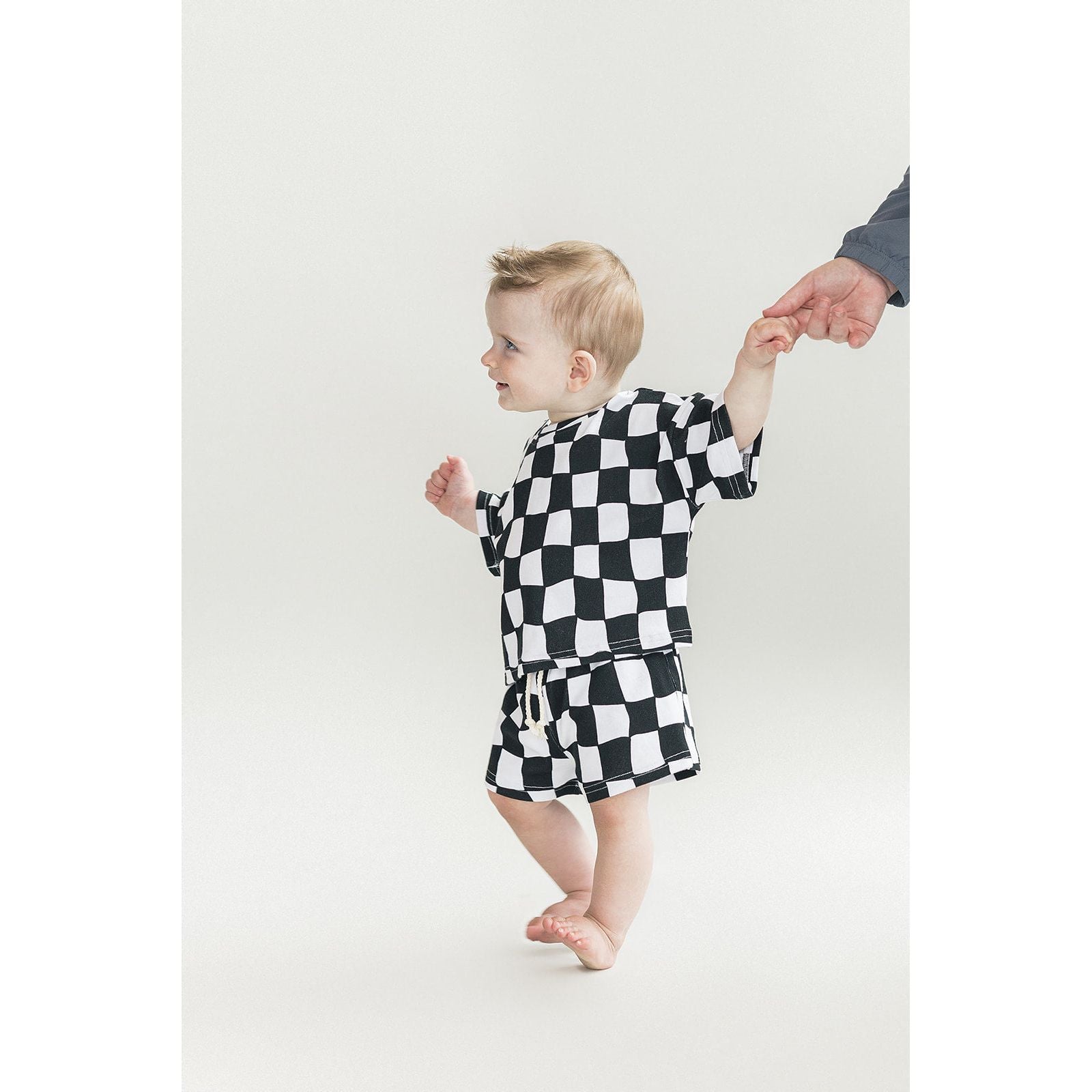 Shorts Set | Wavy Checkered