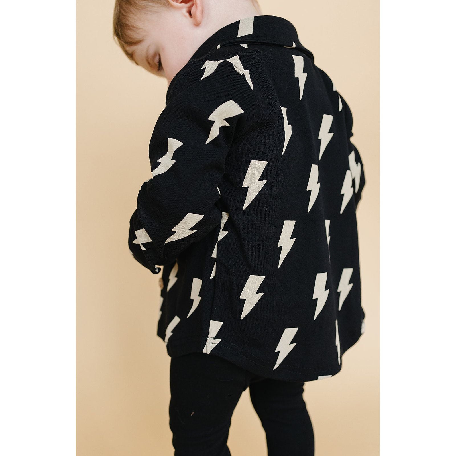 Shacket | Black Bolts