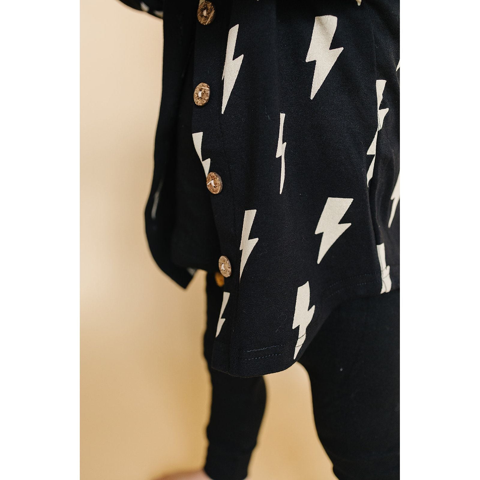Shacket | Black Bolts