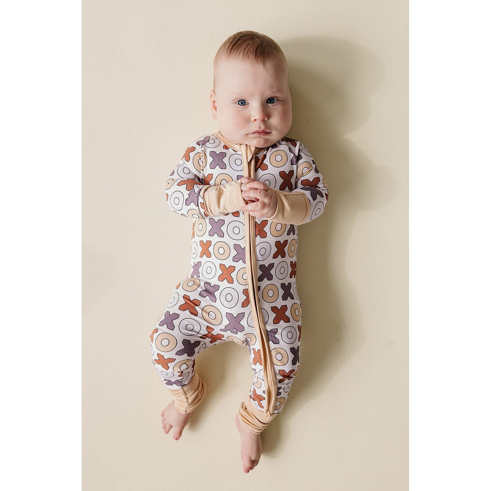 Bamboo Zip Romper | Xoxo