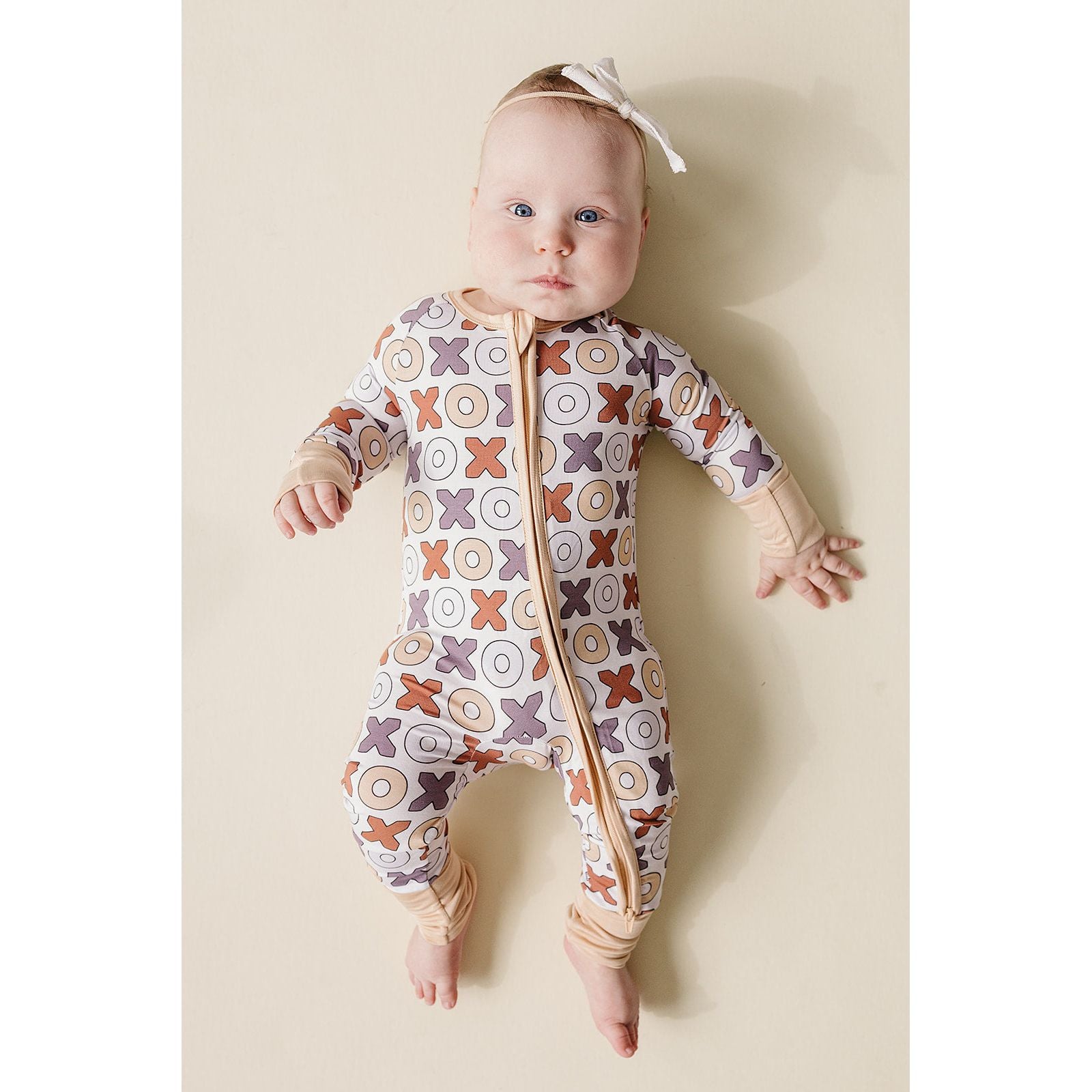 Bamboo Zip Romper | Xoxo