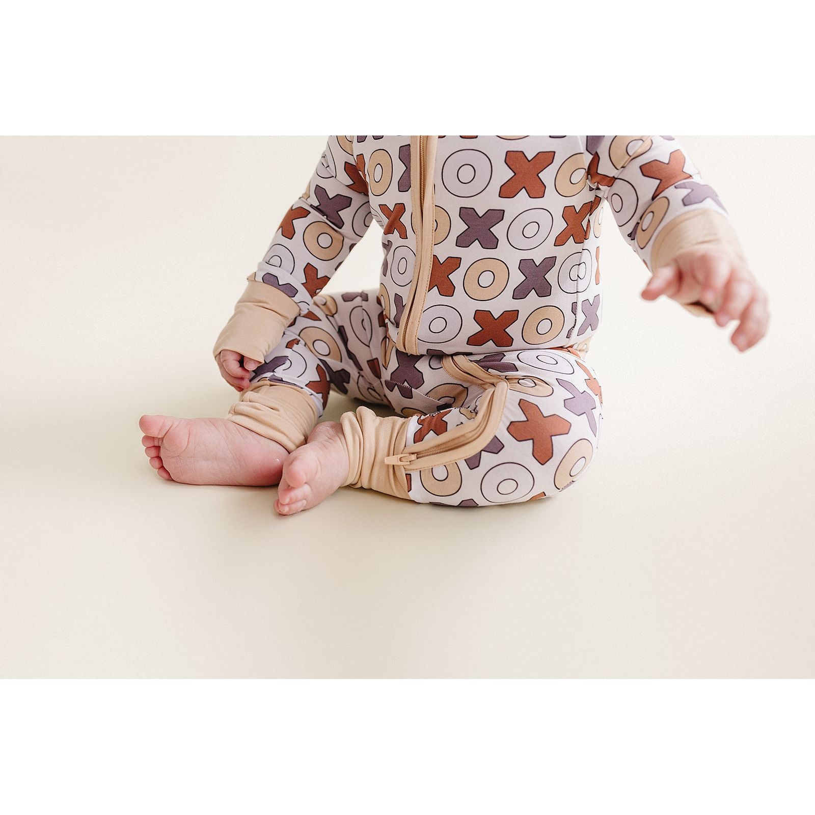 Bamboo Zip Romper | Xoxo