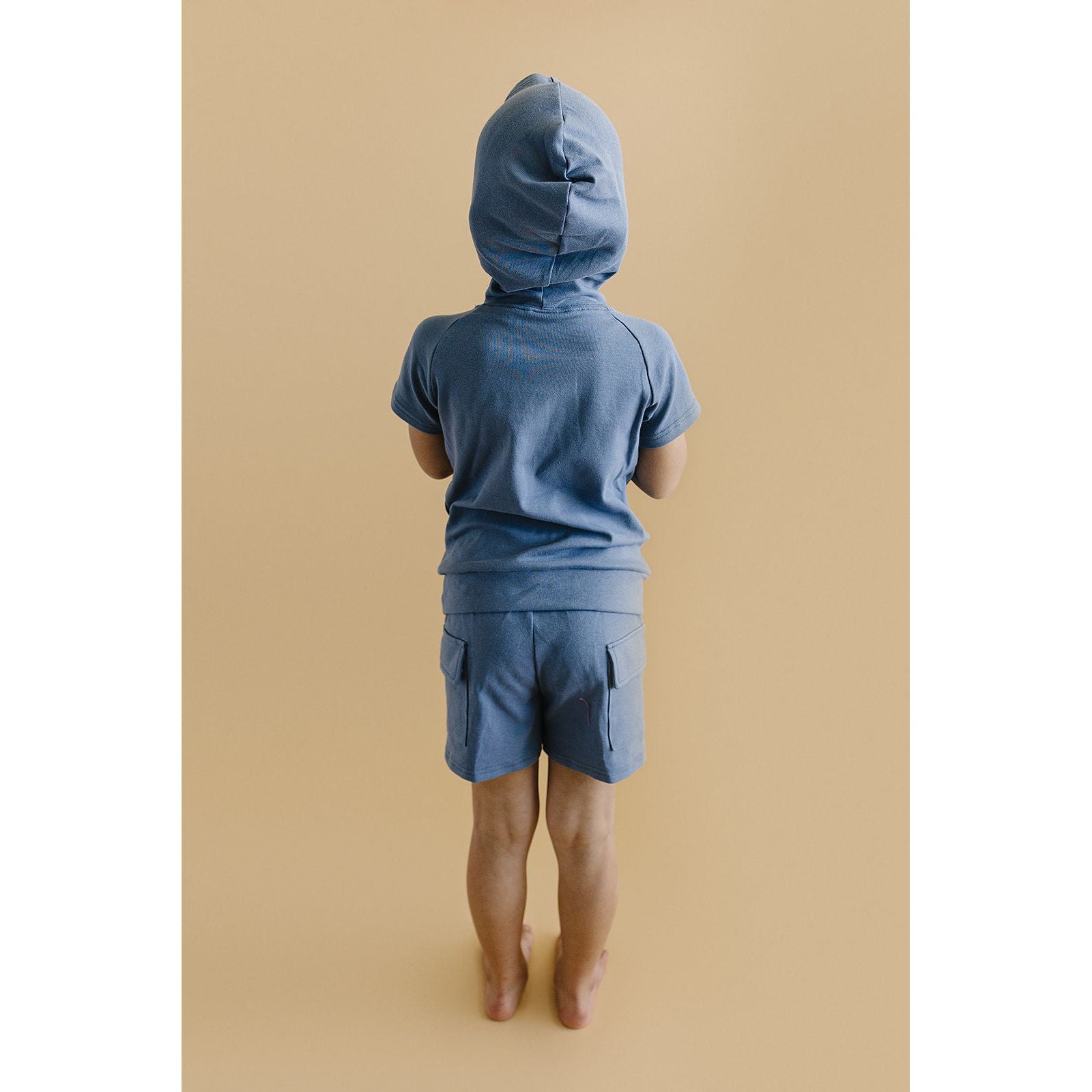 Cargo Shorts Set | Blue