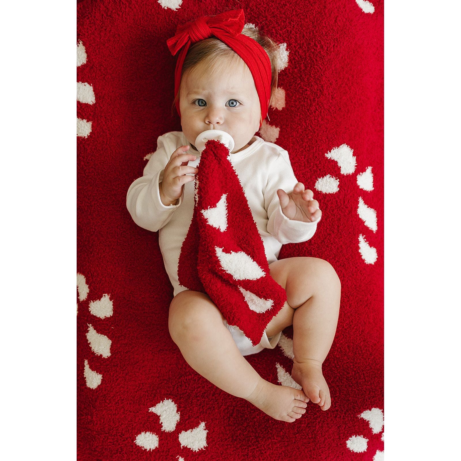 Fuzzy Blanket | Candy Cane