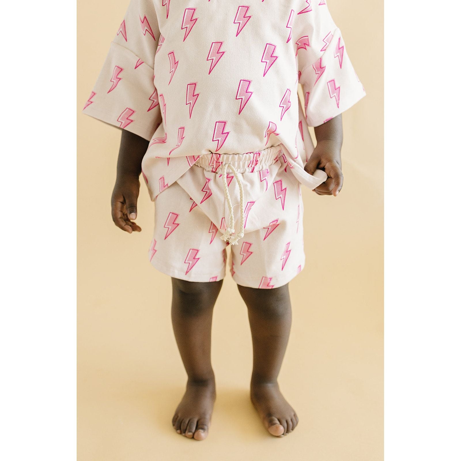 Shorts Set | Pink Bolts