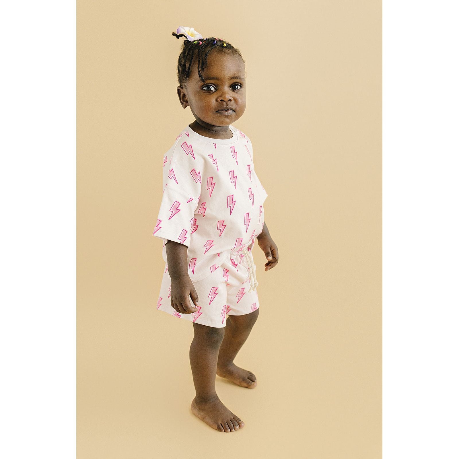 Shorts Set | Pink Bolts