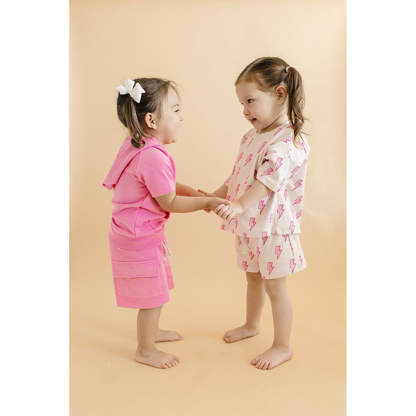 Shorts Set | Pink Bolts