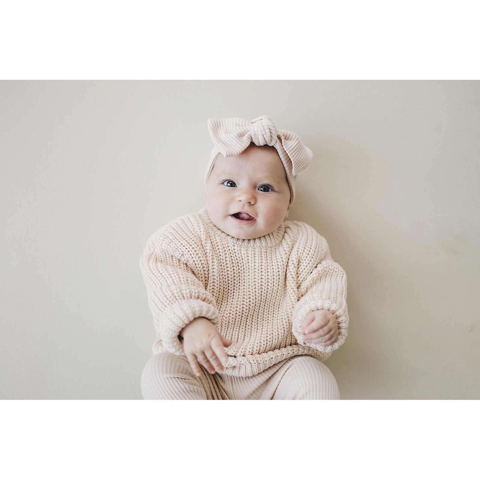 Chunky Knit Sweater | Vanilla