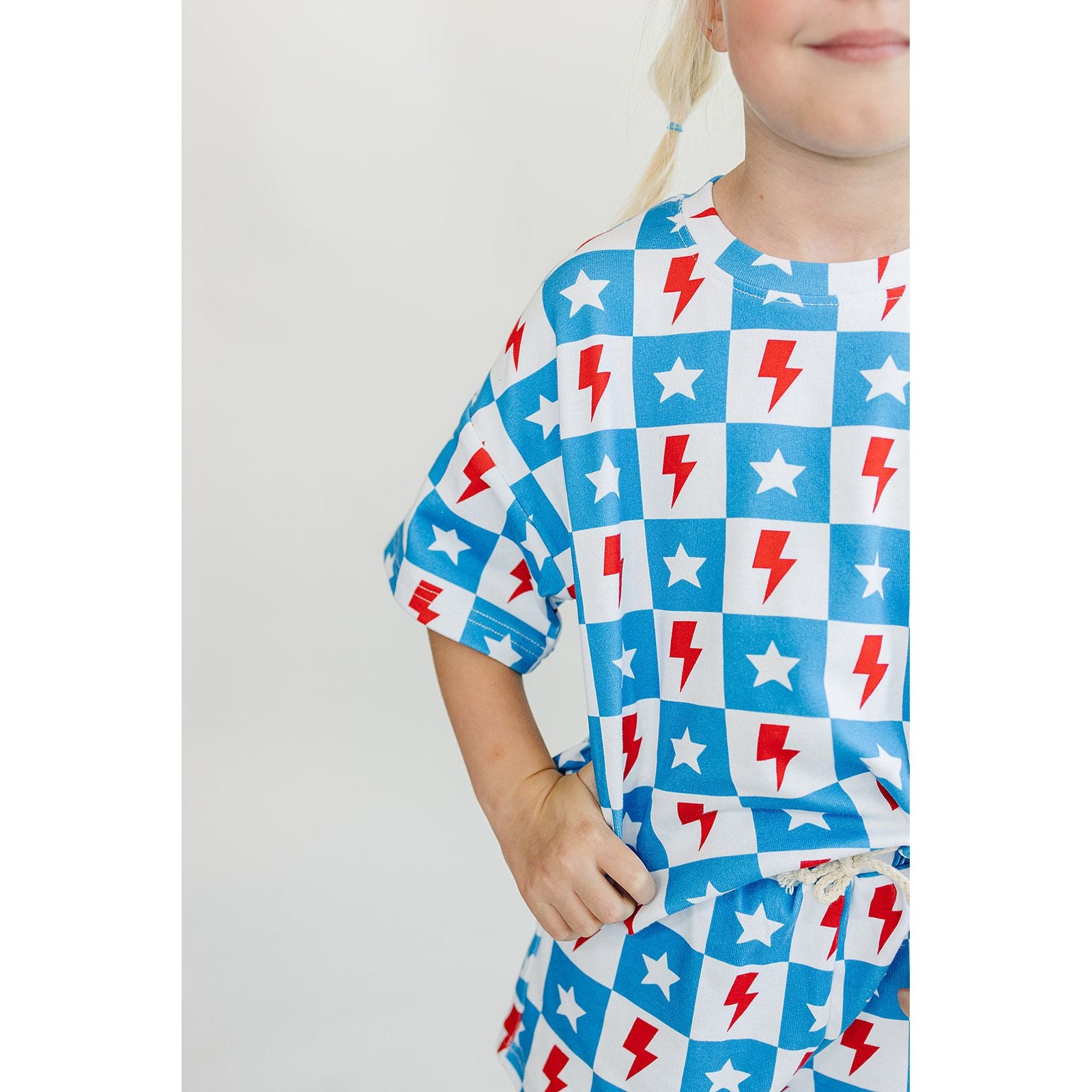 Shorts Set | Checks & Stars