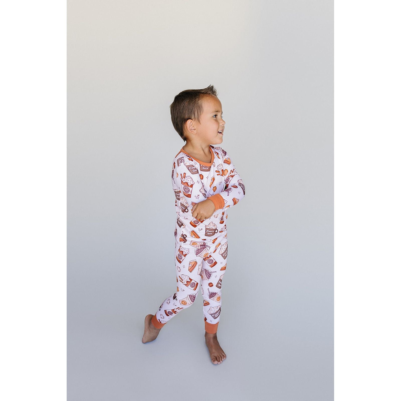 Bamboo Two Piece Set | Pumpkin Spice