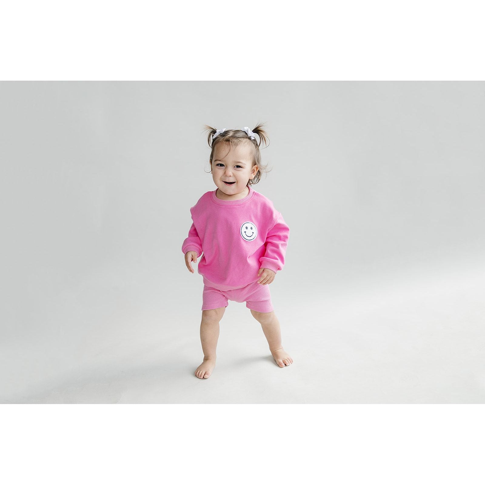 Biker Shorts Set | Pink