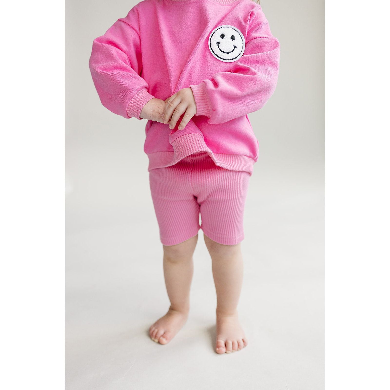 Biker Shorts Set | Pink