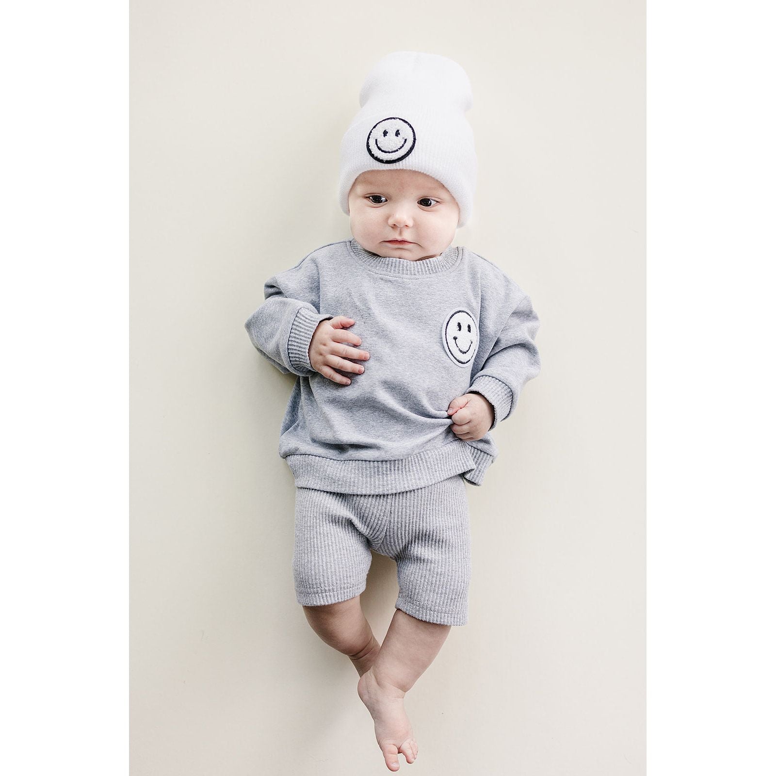 Biker Shorts Set | Gray