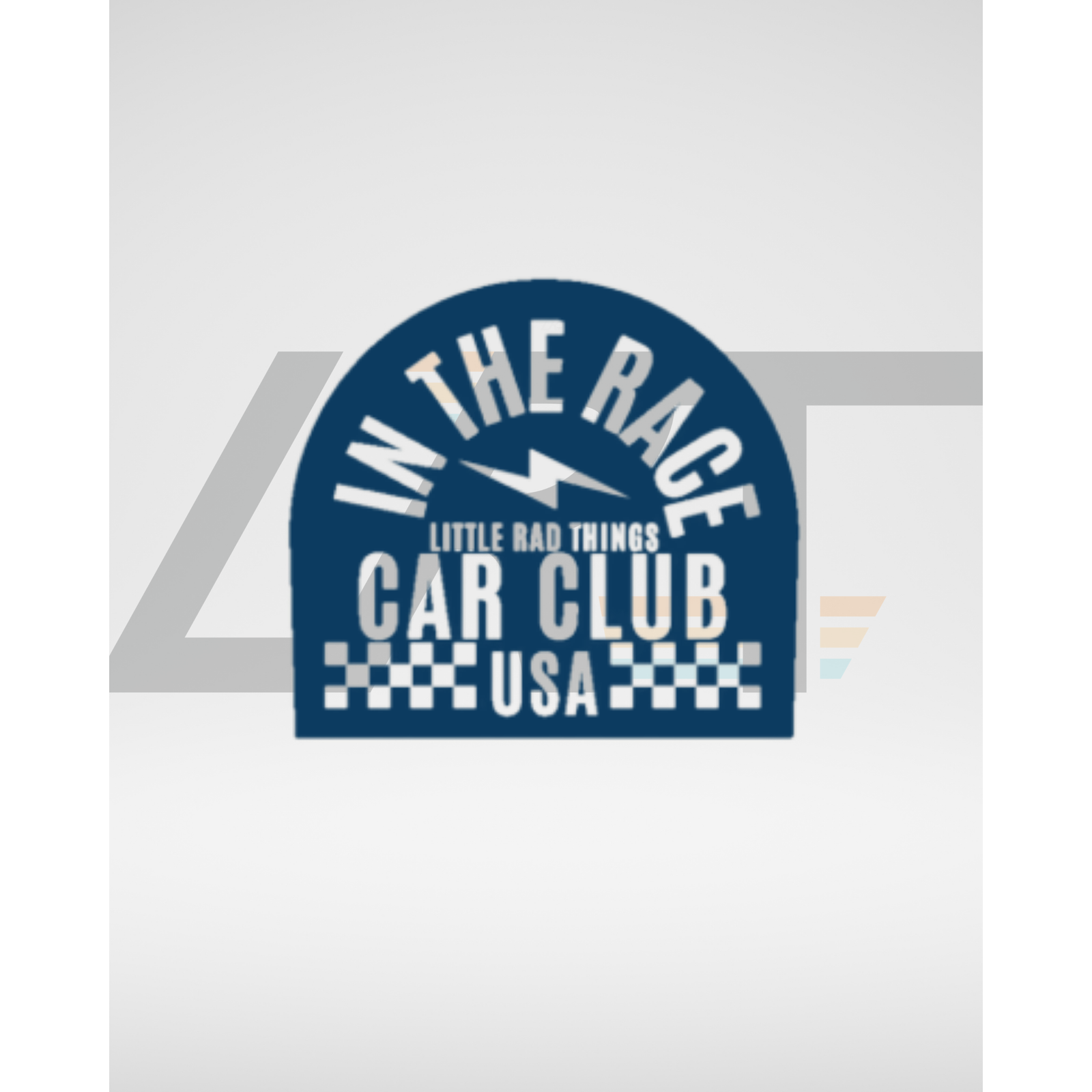 CAR CLUB USA TEE - VINTAGE WASH BLACK