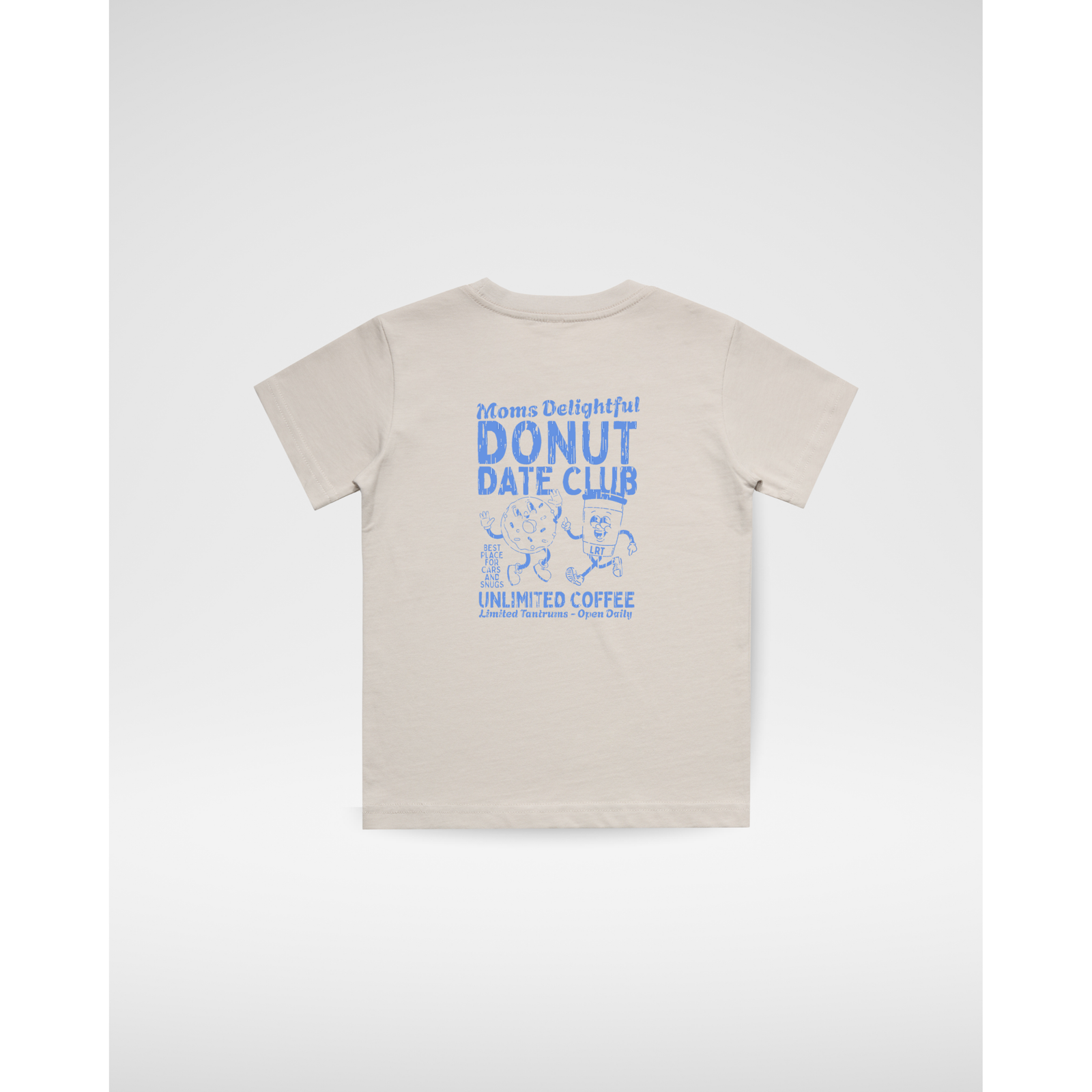 MOMS DONUT DATE CLUB TEE - CREAM