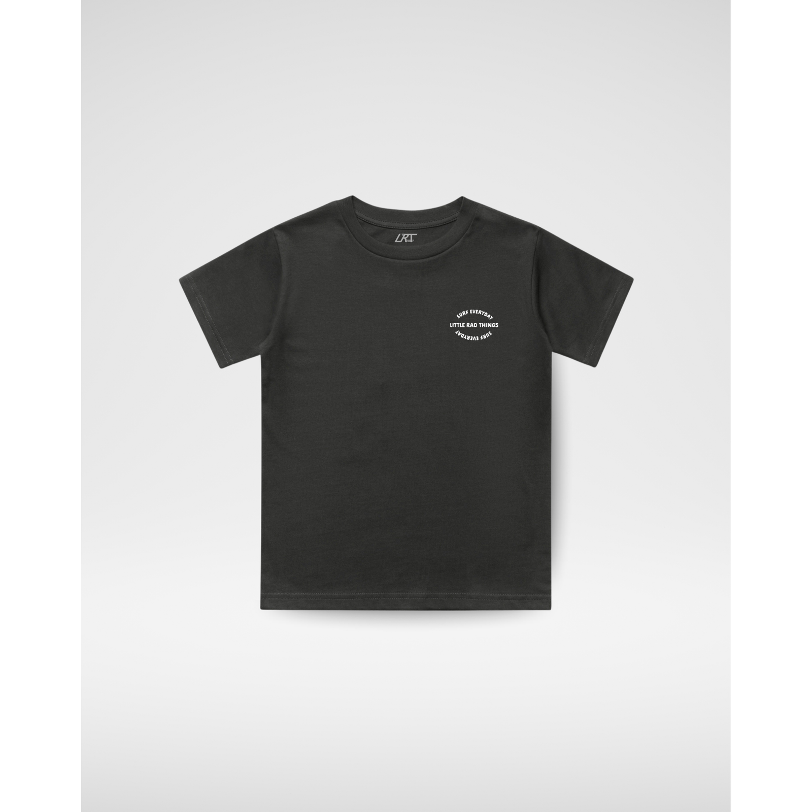 SURFS UP GIRL TEE - BLACK