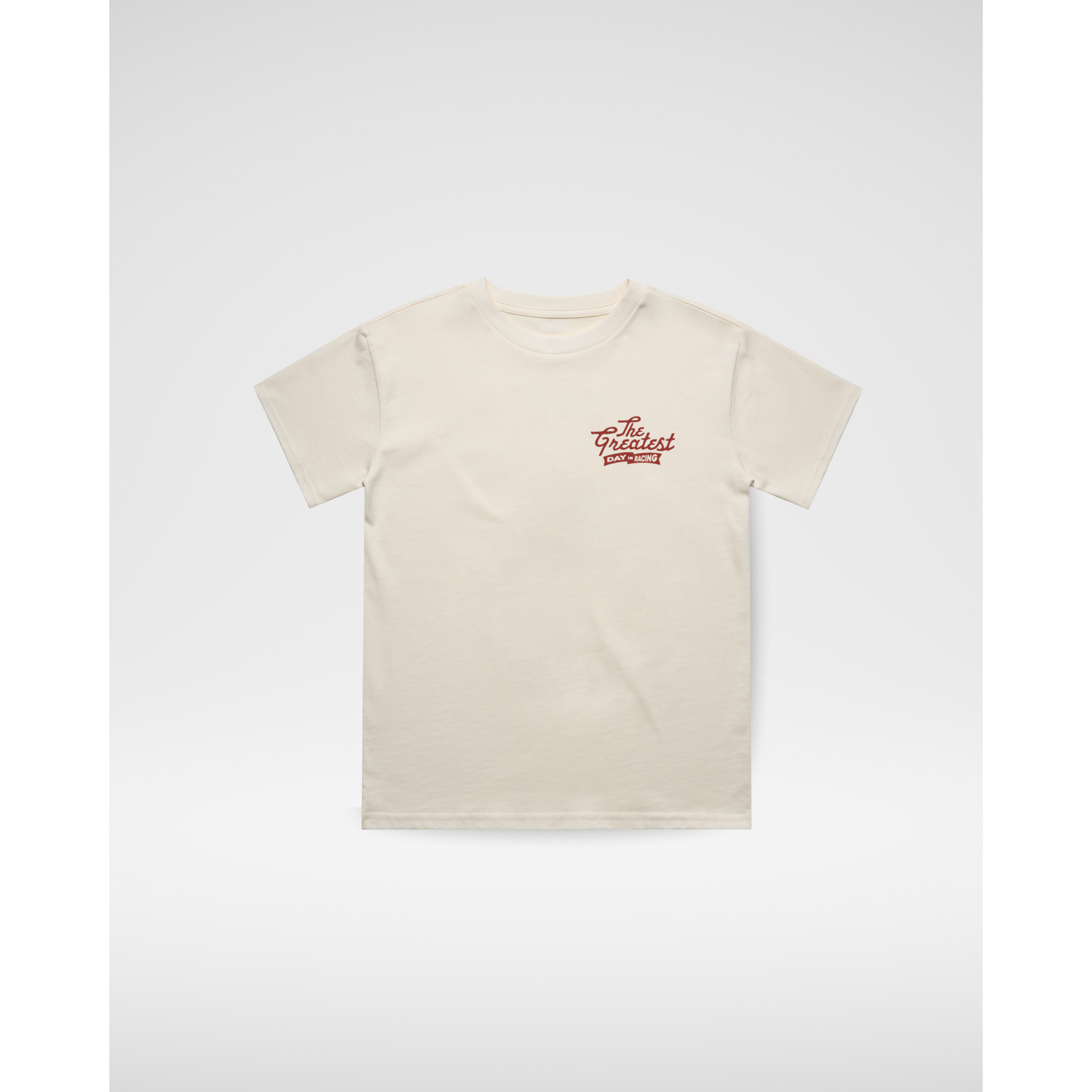 GREATEST DAY IN RACING TEE - CREAM