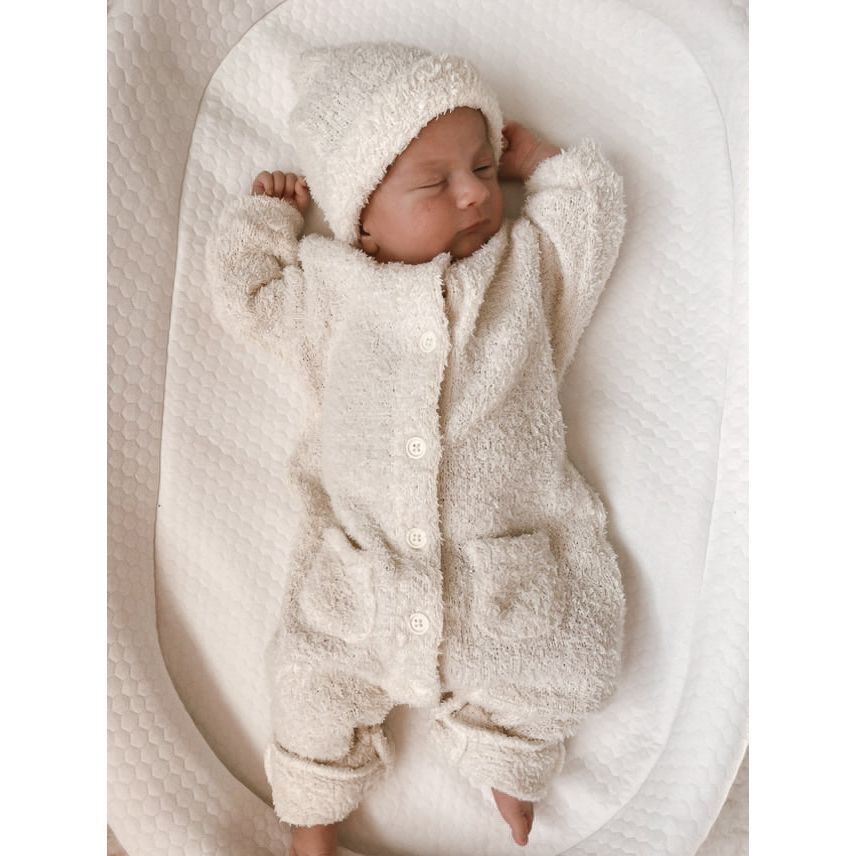Luna + Luca Cozy Teddy Pocket Jumpsuit