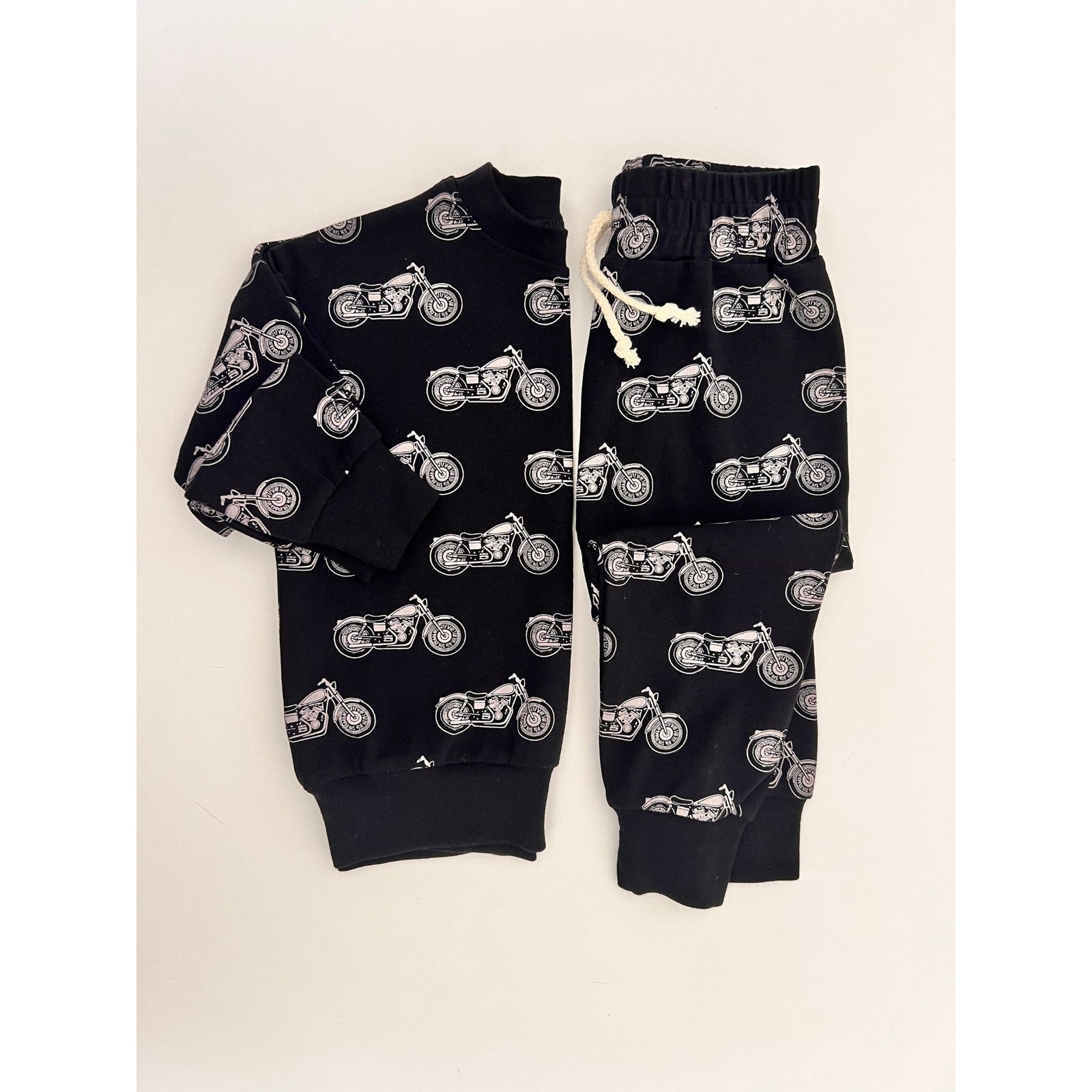Jogger Set | Born to Ride Black