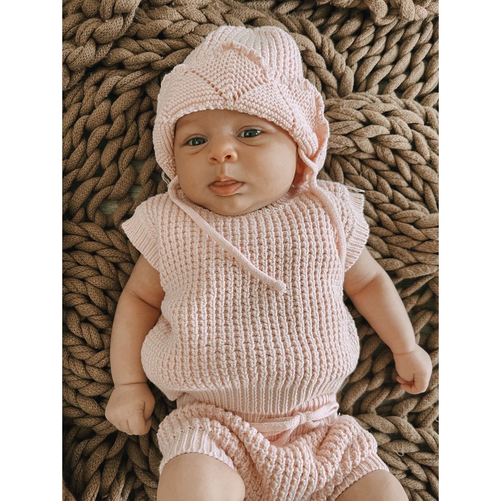 Luna + Luca Summer Tank Set - Pink