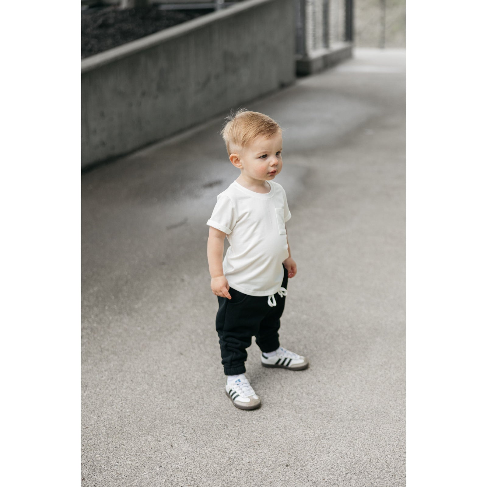 Bamboo Pocket Tee - Off White