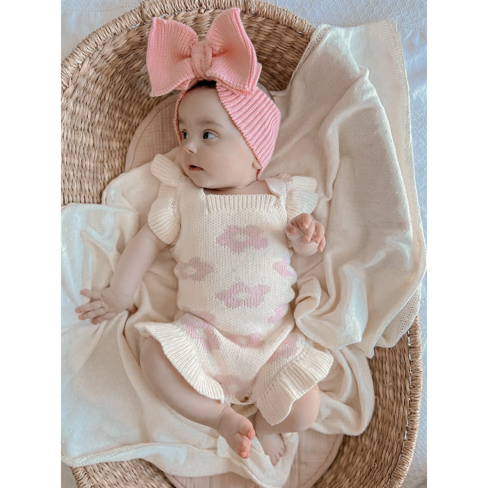 Luna + Luca Floral Frills Romper