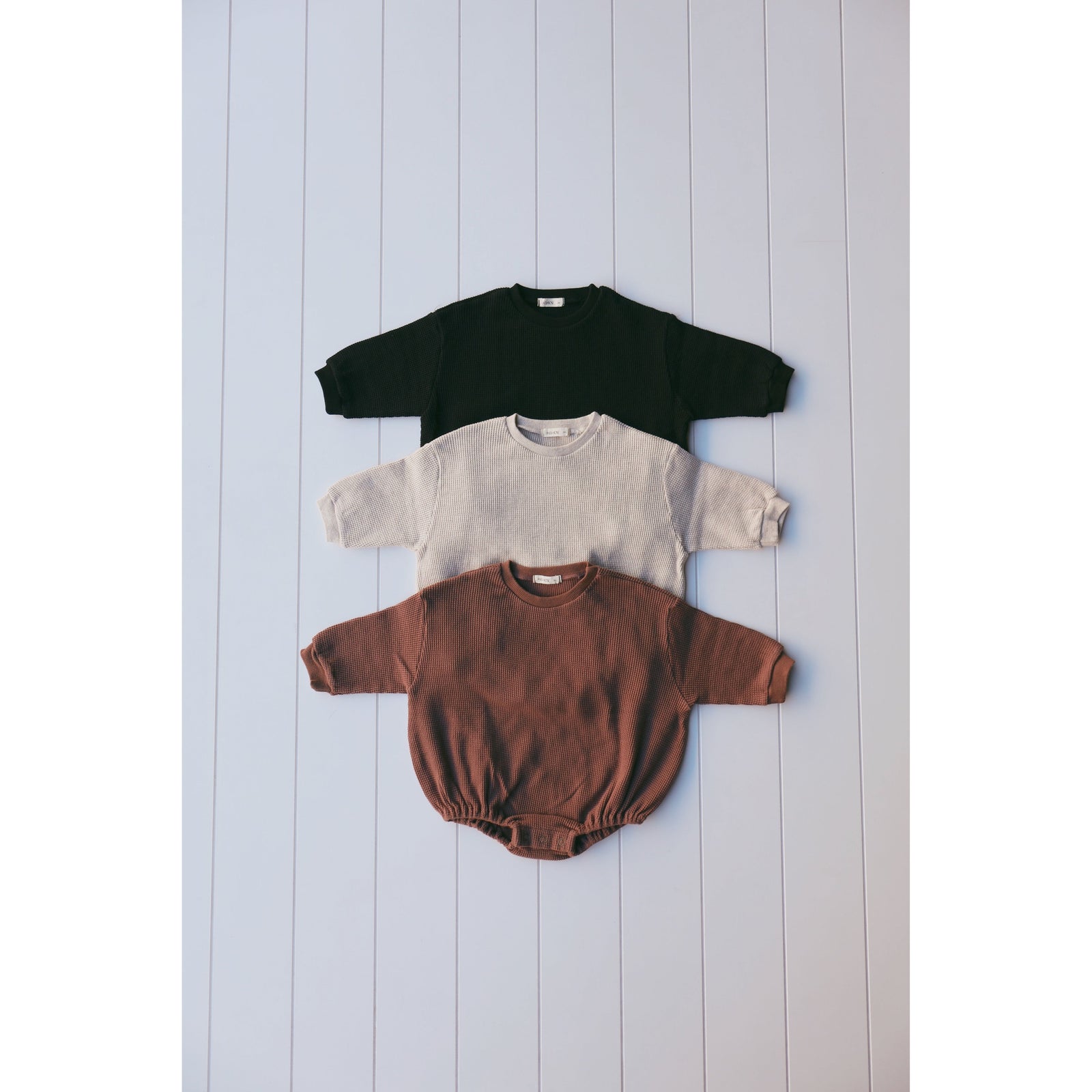 Waffle Bubble Onesie