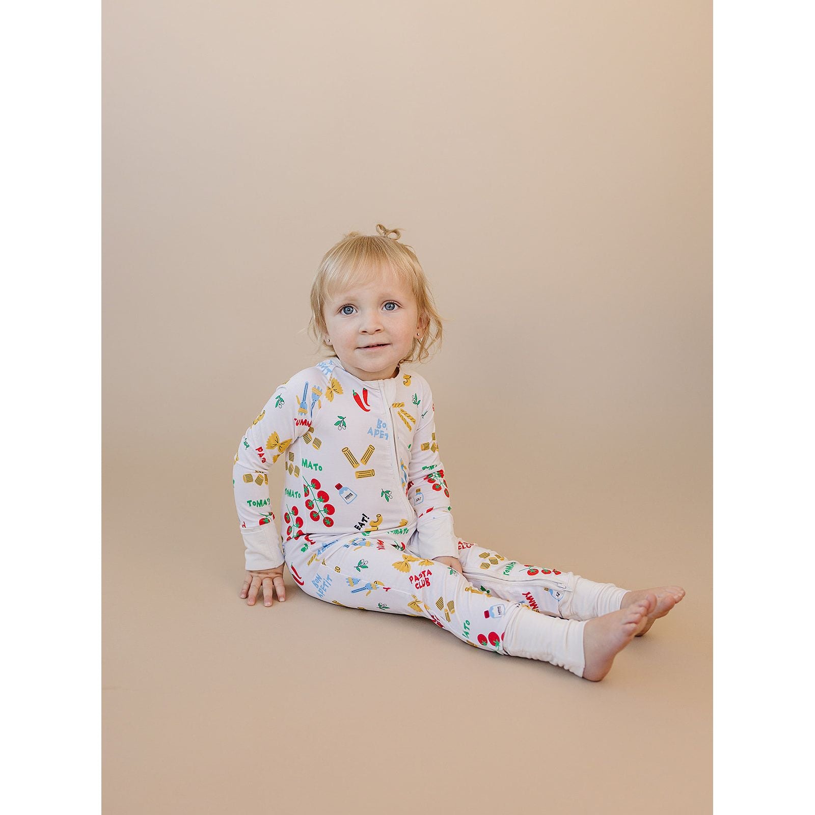 Bamboo Zip Romper | Pasta Club